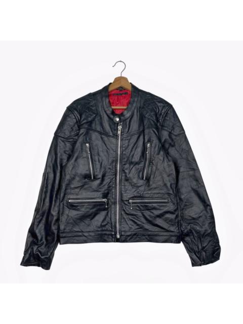 Other Designers Other - Liugoo Leather Motorcycle Riding Jacket