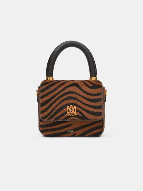 AMIRI WOMEN'S MICRO MA ZEBRA BAG