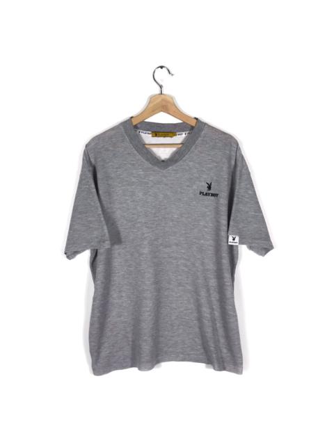 Other Designers Playboy - Playboy big logo v neck tee