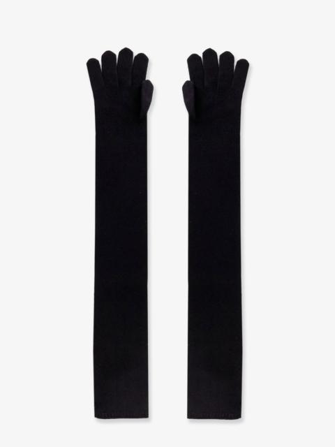 Max Mara Max Mara Woman Max Mara Woman Black Gloves