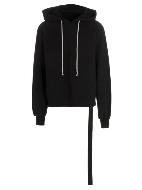 Rick Owens DRKSHDW Drkshdw Men Asymmetrical Stitching Hoodie
