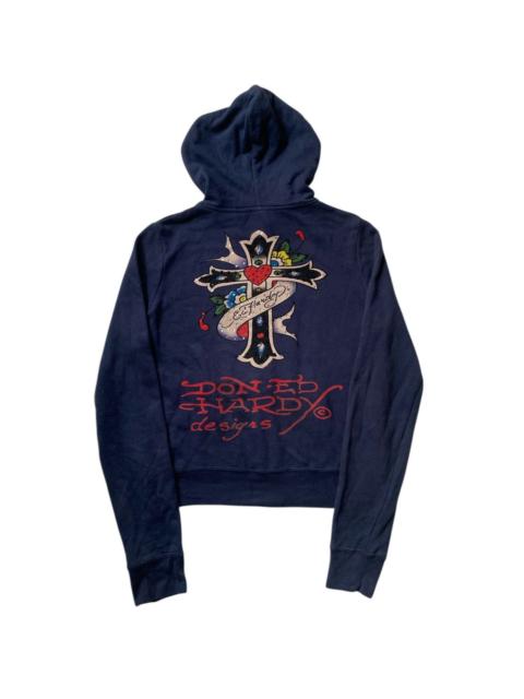 Other Designers Japanese Brand - Ed Hardy Zip Up hoodie Y2k style