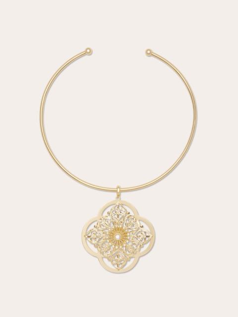 RAMY BROOK Laya Medallion Necklace