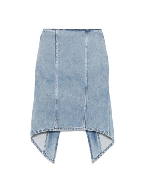 J.W. ANDERSON - Jw Anderson Blue Skirts - A-Line Skirts Women