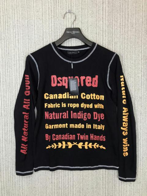 DSQUARED2 ‼️DSQUARED2 LONGSLEEVE TSHIRT SPELLOUT‼️