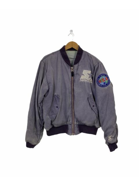 Other Designers Starter - Starter Bomber Jacket USA symbol American Sport Design