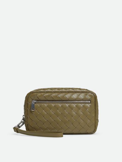 Bottega Veneta Intrecciato  Small Pouch With Wristlet