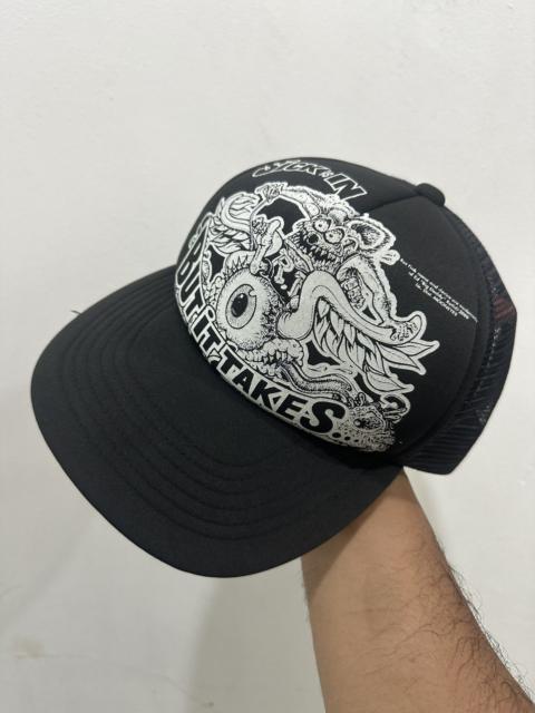 Other Designers Vintage - VTG Rat Fink x MOONEYES Trucker Hat