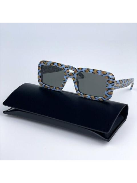 SAINT LAURENT SALE! NEW Saint Laurent SL534 SUNRISE 008 Violet  Rectangle Unisex Sunglasses