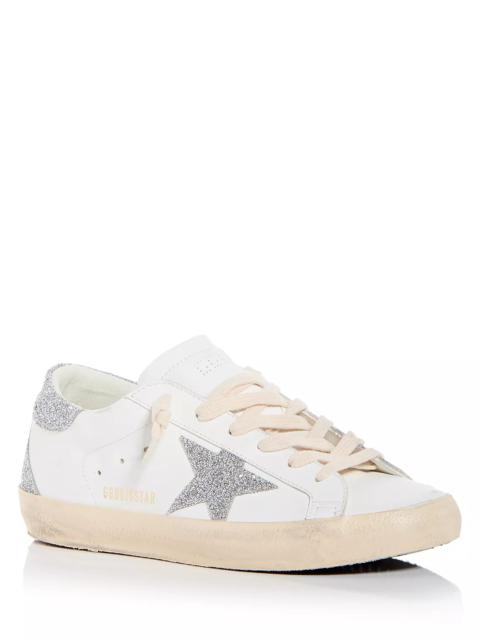 Golden Goose Women's Super-Star Swarovski Crystal Low Top Sneakers