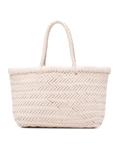 DRAGON DIFFUSION Dragon Diffusion Women Mini Flat Gora Handbag In Sand Leather