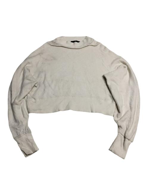 Other Designers John Bull Cropped Over sleeves Sweatshirt