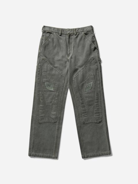 umbro Men's Shinguard Canvas Pants Dark Olive