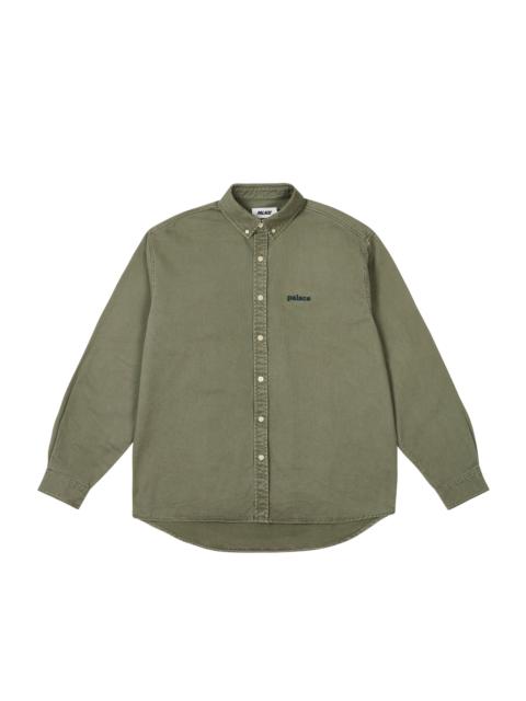 PALACE OXFORD SHIRT THE DEEP GREEN