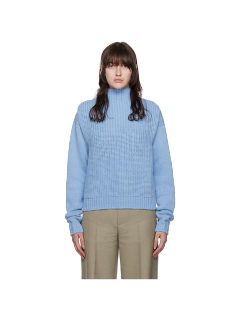 LE17SEPTEMBRE Blue Layered Sweater Set