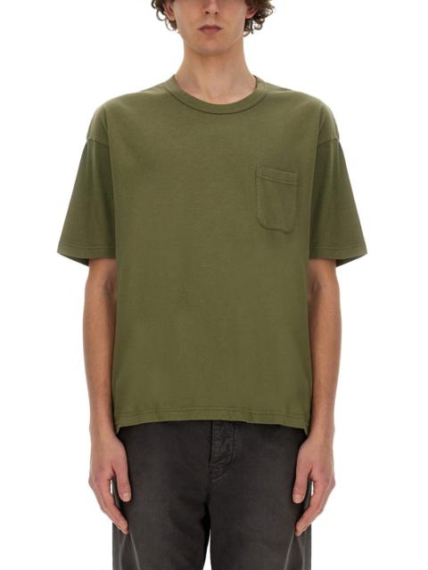 visvim Visvim Men Cotton And Silk T-Shirt