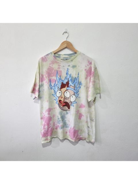 Other Designers Cartoon Network - Rick and morty tie dye tee