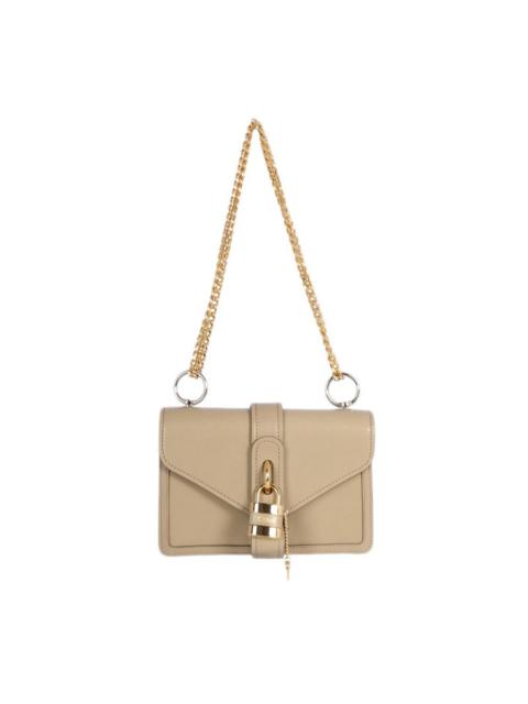 Chloé Chloe Aby Chain Mini Leather Shoulder Bag