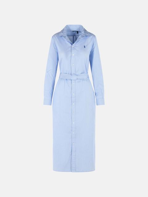 Polo Ralph Lauren LIGHT BLUE COTTON DRESS