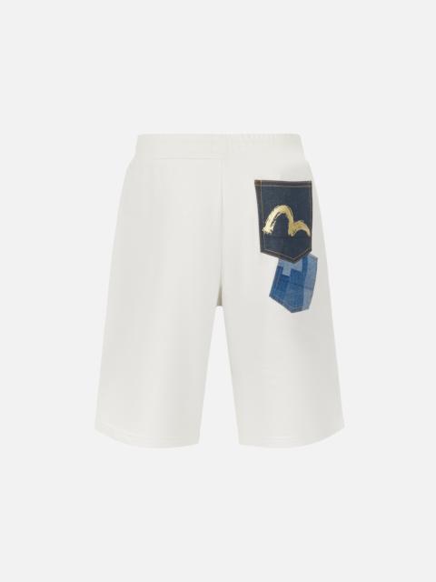 EVISU Multi-Pocket Regular Fit Sweatshorts