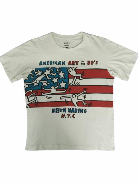 Other Designers Designer - Keith Haring NYC American Art Of The 80's Tee Graffiti