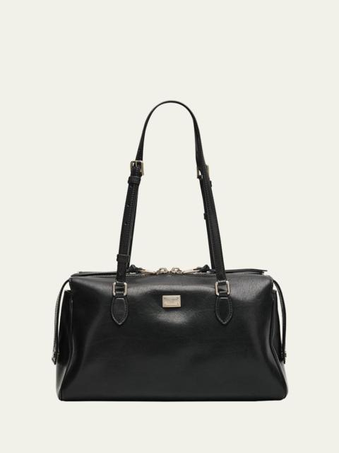 Dolce & Gabbana Vittoria Smooth Leather Shoulder Bag