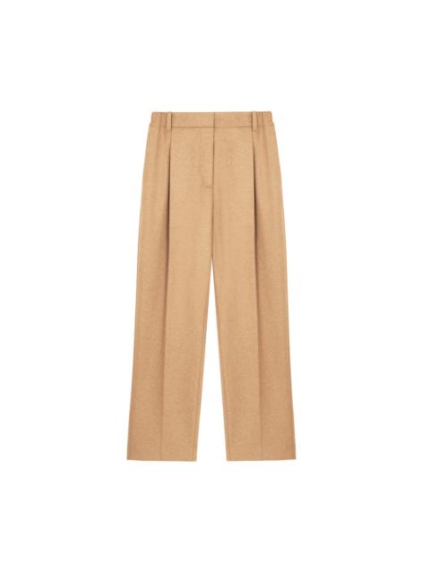 PANGAIA Womens Recycled Wool Trousers - Desert Camel