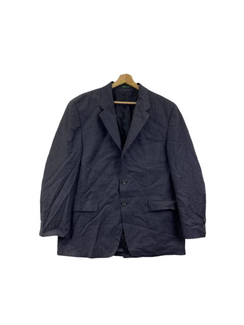 Other Designers Polo Ralph Lauren - Vtg 90’ POLO RALPH LAUREN Striped 2 Button Blazer Sport Coat