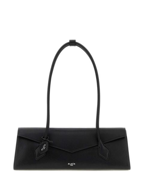 Alaïa Alaia Women Black Leather Teckel Shoulder Bag