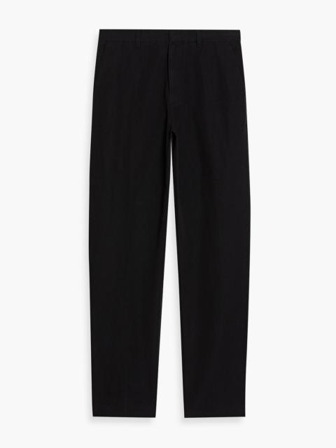 ALEX MILL Cooper cotton and linen-blend twill pants