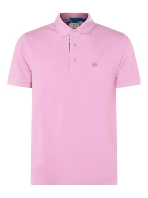 Etro Etro Men Polo Roma Printed Details