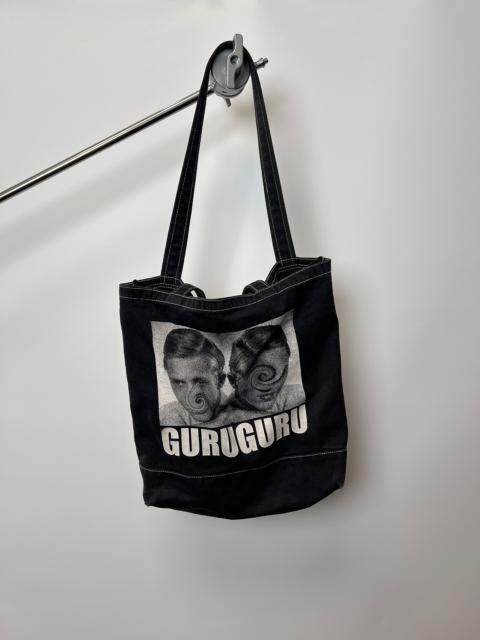 UNDERCOVER Undercover Denim Bag With Swirl Print
