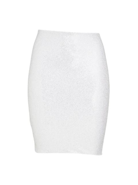 ALEXANDRE VAUTHIER Crystal-embellished Mini Skirt