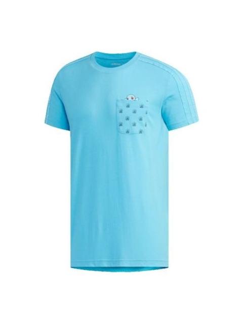 adidas adidas neo x Pokmon Crossover Short Sleeve Blue FM0325