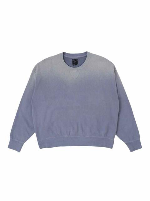 visvim AMPLUS SB SWEAT L/S DMGD BLUE