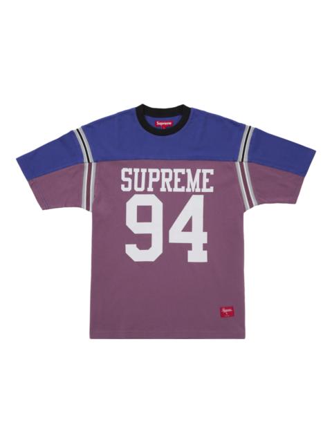 Supreme Supreme Split S/S Football Top Dusty Purple