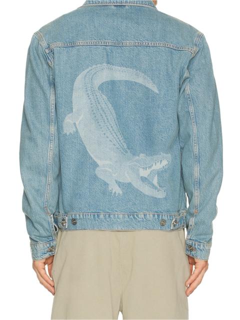 LACOSTE Croc Jean Jacket
