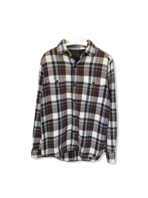 Other Designers Uniqlo - Japanese Brand Uniqlo Plaid Tartan Flannel Shirt 👕