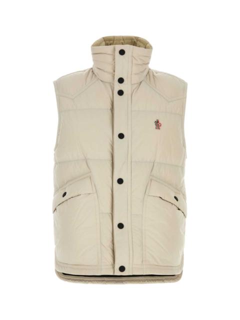Moncler Grenoble Moncler Grenoble Men Sand Polyester Sleeveless Evans Down Jacket