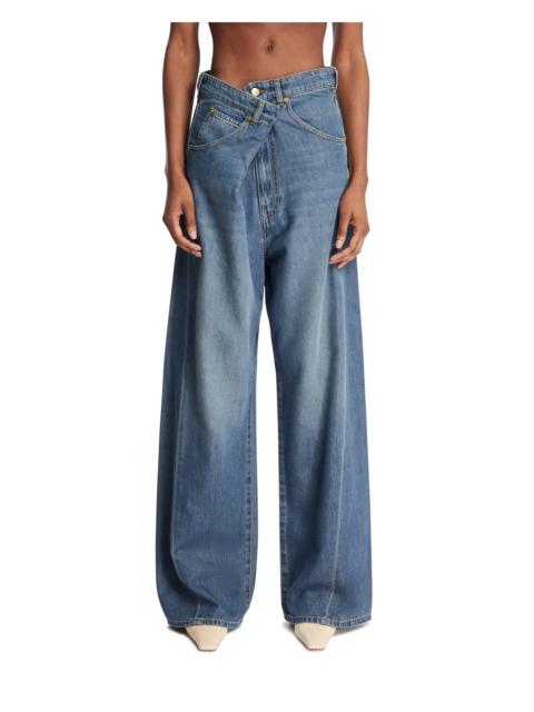 DARKPARK Blue Crossed Jeans