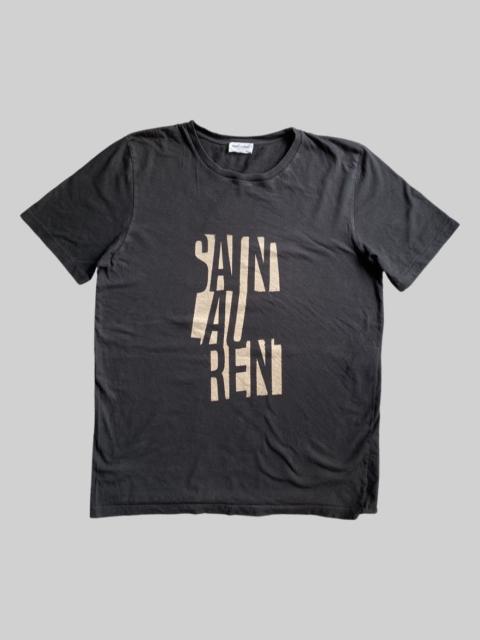 SAINT LAURENT SLP Logo T Shirt