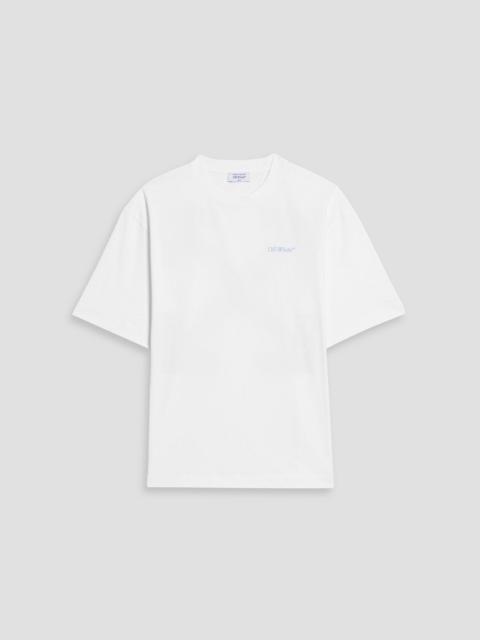 Off-White Printed cotton-jersey T-shirt