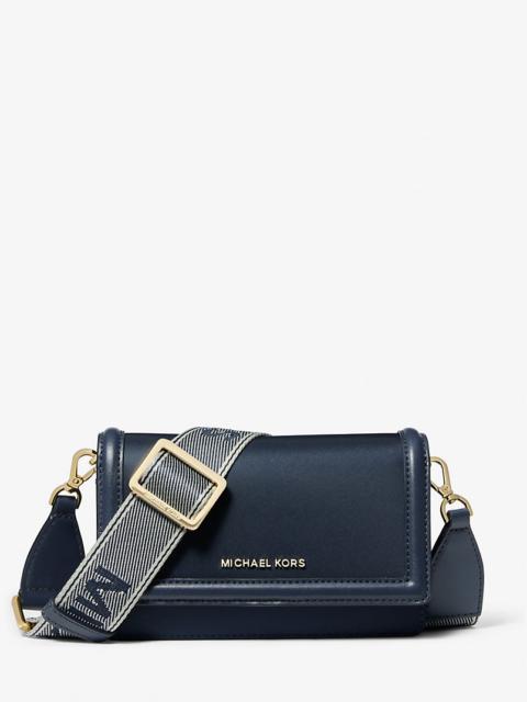 MICHAEL KORS Jet Set Small Nylon Gabardine Smartphone Crossbody Bag