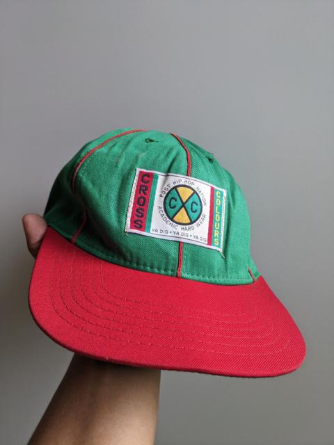 Other Designers Cross Colours × Rap Tees × Vintage - Vintage 90s Cross Colours Post Hiphop Nation cap