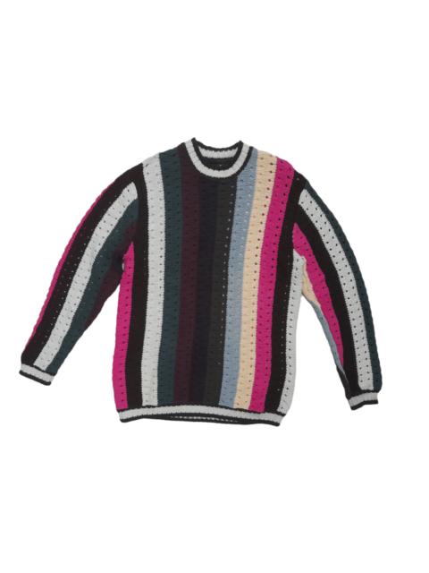 Other Designers Kim Jones Color Block Knitwear (E308)