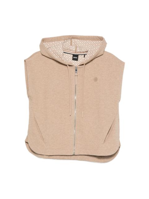 sleeveless hoodie