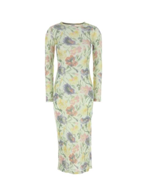 Loewe Women Printed Silk Blend Dress