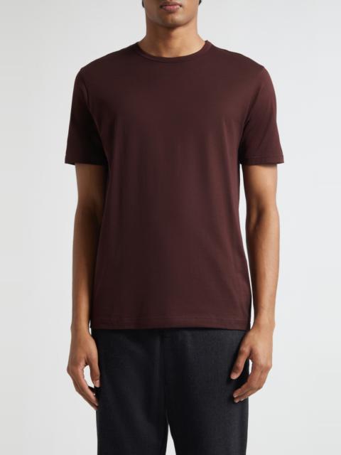 Sunspel Sunspel Cotton Crewneck T-Shirt in Bakelite at Nordstrom