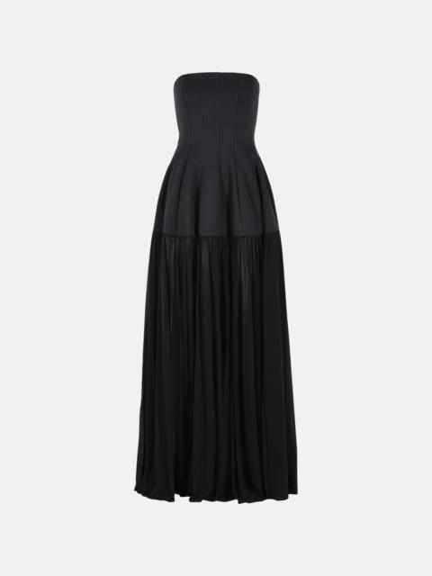 SIMKHAI 'SANDRINE' BLACK VISCOSE DRESS