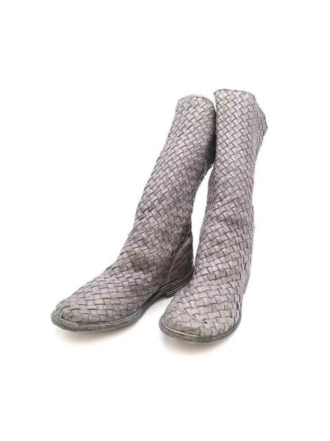 Guidi Guidi Intrecciato Back zip Boots
